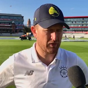 🗣️"An outstanding win on a friendly batting surface." 🙌 Liam Dawson, who contributed a century and ten wickets, gives his thoughts after a convincing win over Lancashire at Old Trafford. 📰 Report & Reaction in the free Hampshire Cricket App 📲 | Hampshire Cricket
