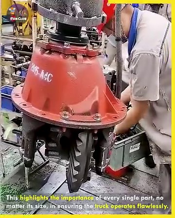 The Heart and Soul of Truck Making: Liberate Truck Assembly,😍😱 #BuildingGiants #LiberateTruckBuild | Fun club