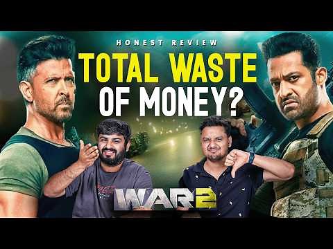 War 2 - MOVIE REVIEW | Hrithik vs Jr NTR–Overhyped Spy Thriller? ft.‪@ZainAnwarrr‬ ‪@Rrajeshyadav‬​