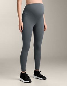 OYSHO Comfortlux 65cm maternity leggings in dark petrol blue | ASOS