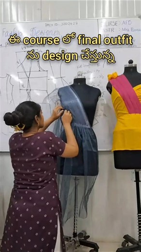 naa course lo ide final outfit#ytshorts#dress designing#stitching vedios#trending designs#fashion