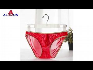 Men's See-through Silk Briefs