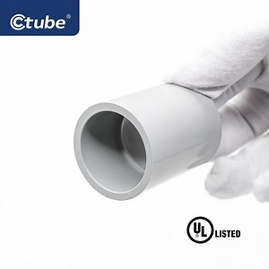 [Hot Item] Ctube 1/2~8-Inch ETL Electrical Conduit Coupling China-Factory for-Use-with UL651-Certified Schedule 40 PVC Conduits