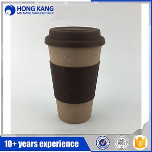 [Hot Item] 400ml Biodegradable Straw Fiber Travel Cups