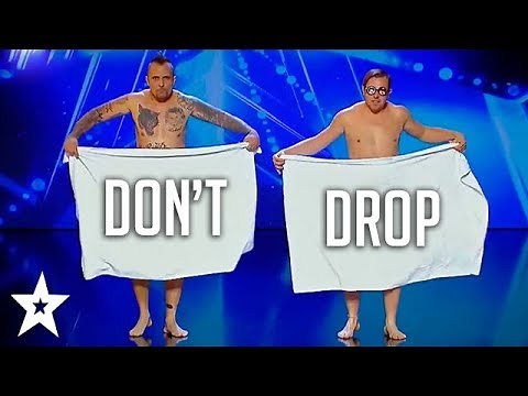 DON'T DROP YOUR TOWEL on Romania's Got Talent 2018