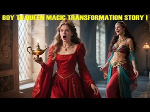 BOY TO QUEEN TRANSFORMATION BY MAGIC STORY ! FORCED FEMINIZATION BY GENIE !