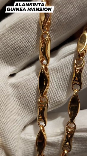 Latest chain design hallmark gold 🥀🥀🥀 #viralpost2024 #hallmark #onlineshopping #gold #bridal #fbpost #chain #jeanschain #viralpost | Alankrita Guinea Mansion
