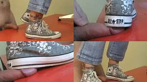 Cockcrush under Converse AllStars | Clips4sale