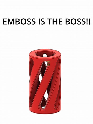 Embossing Techniques in Fusion 360