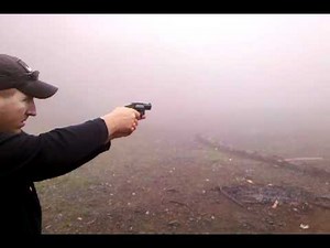 Test firing Taurus .38 snub-nosed revolver for www.thetruthaboutguns.com