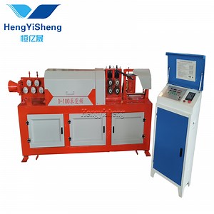 [Hot Item] Metal Rod Plain Bar Straightening Machinery Diesel Engine Rebar Coil Straightening and Cutting Machine