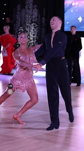 6K views · 140 reactions | Mark Zhadan & Savanna Filip beautiful as ever dancing in the Open Amateur Latin Final at the The Windy City Open ✨ : UMove Dancesport | Brooklyn DanceSport Club | Facebook