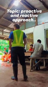 Nag bigay lang Tayo ng ilang examples ng PROACTIVE AND REACTIVE approach... #safetyfirst #safety #safetytips #safetyofficer #safetyfirstalways #followerseveryonethanks #highlightseveryone #fbreels2024 #reelsviralシ #followerseveryone #fbreelsviral #millionviewsreels | Edgardo Parillas