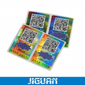 [Hot Item] Holographic Printing Anti Counterfeiting Sticker with Qr Code