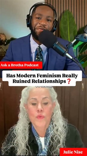 Ask A Brotha Podcast on Instagram: "Has modern feminism provided a breeding ground for an environment fueled on toxic, misandrists, man-hating, & man-shaming behaviors? Are entire platforms and industries built on convincing women that all of their issues in life are because of men and their actions will always be viewed through the lens of whether a man stepped up, was being a real man vs taking personal accountability? Does modern feminism only work with the belief that shame does not exist an