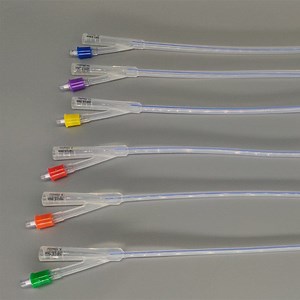 [Hot Item] F6-F24 2 Way Double-Lumen Standard Type Full Silicon Urethral Catheter/Foley Catheter