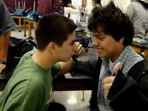 Gay Chicken... Me and Gabriel