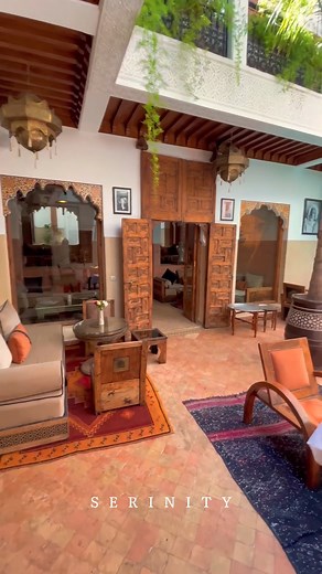 24K views · 579 reactions | If you're looking for a spot to unwind and enjoy a delicious meal in Marrakech, look no further than this riad. With a stunning pool and beautiful views, it's the perfect place to relax and recharge.  by @abbas.bouslouh (Instagram user) | Marrakech | Facebook