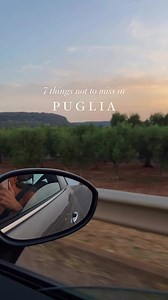 13K views · 463 reactions | 7 things not to miss in PUGLIA, Italy  Have you ever done these things?   Thanks to @leeshbrock #puglia #italy #travel #sea #summer #italia #photography #love #salento #picoftheday #instagood #photooftheday #nature #travelphotography #pugliagram #weareinpuglia #holiday #igersitalia #mare #apulia #travelgram #sun #instagram #beach #igerspuglia #beautiful #landscape #sunset #photo #bari | Amo la Puglia | Facebook