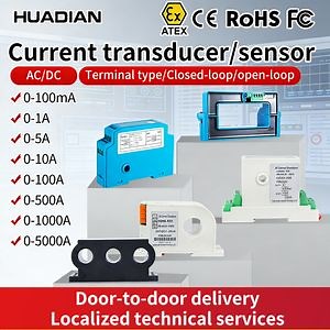 [Hot Item] Hall Effect Current Transducer DC Current Sensor Closed Loop Current Transducer 1A Current Sensor VFD Current Sensor