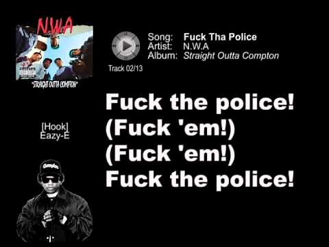 Fuck Tha Police Lyrics