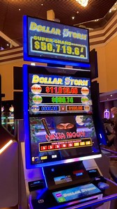  HOTTEST Slot Machine  . Currently the hottest slot machine on the Casino floor is DOLLAR STORM ⛈️. The slot machine is located on the first floor of the casino next to the Koy’ War’ Bar. . #slots #winning #casino #tachipalace #lemoore #fresno #visalia #bakersfield #slo #pasorobles #monterrey #fyp #fypシ | Tachi Palace Casino Resort | Facebook