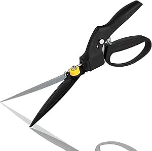 Handheld Garden Grass Shears, Non-Slip Manual Yard Grass Clippers, Hand Shears and Clippers for Bushes, Edging, Weeds, Lawn Care