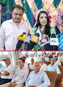 Bhanuvi Bhardwaj from Nowshera wins Miss Universe Jammu & Kashmir 2025, emerging as a symbol of talent and inspiration. | Malik Muzaffar