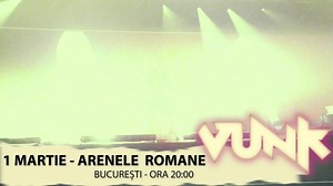 Salutare! Începem o călătorie nouă. Lansăm al zecelea album VUNK - "De luni până duminică" - și plecăm în turneu să sărbătorim. Pe 1 Martie ne vedem la Arenele Romane cu un album nou, cu hiturile stranse de-a lungul anilor dar si cu acea energie de care stim amandoi ca avem nevoie. 🎟 Momentan, biletele au preturi ca pentru prieteni, asa ca nu ai cum sa lipsesti. 🎸 VUNK - De luni până duminică 🚩 Arenele Romane, București 📆 1 martie, ora 20.00 🎟️ https://bilete.sublime.ro/bilete-bucuresti-vun