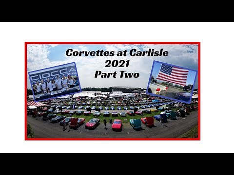 Corvettes at Carlisle 2021 Part 2 - C8 - Ciocca (Kerbeck) - Downtown Parade