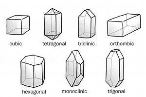 Crystals Worksheet - Earth Science Word Searches for School Kids -