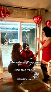 45K views · 1.8K reactions | My Wife & I Proposed She Said YES  #SisterWives #HusbandSharing #PolyLife #BlackPolygamy @kiarrasays @calishawtyyy @focus_king365 @focus_king33 | Black Polygamy | Facebook