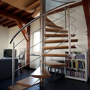[Hot Item] Aparmtent Interior Metal Staircase Open Riser Staircase Premade Custom Stairs