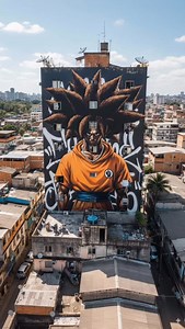 broku. black anime mural imagination | Dope Black Anime