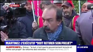 Conférence de presse devant les grands magasins à Paris, Philippe Martinez: « L’exécutif doit retirer son projet ! »￼ | La CGT