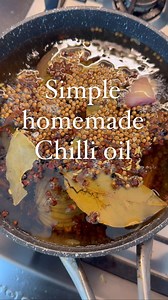I’ve posted this recipe before it’s for my simple homemade chilli oil recipe. I make this every few months and it’s a banger. 750ml neutral oil 2-3 French shallots peeled and left whole 3-13 cloves of garlic lightly smashed left whole 2 stick of cinnamon 5 star anise 8-12 cloves 4-6 bay leaves 1-4 tbsp Sichuan peppercorns 1 tbsp peppercorns 1-2 tsp fennel seeds, coriander seeds, cumin seeds (all optional) Place everything into a pot of medium low and leave to gently infuse for 20-45mins. While t
