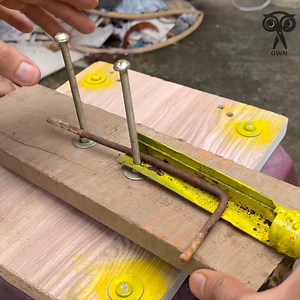 46K views · 318 reactions | incredible idea bar bending machine with home crafts | Creative Own | Facebook
