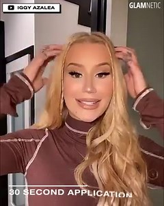 85K views · 1.6K reactions | I’ve always avoided wearing strip lashes due to the messy lash glue but I am so grateful for @glamnetic magnetic lashes!  With such a clean and easy application, I just apply the magnetic liner and the lashes stick on like magic! ✨ Their lashes are super high quality and I’m so excited to finally apply lashes with no problems Use code iggy30 to get 30% off sitewide. Shop now: www.GLAMNETIC.com | Iggy Azalea | Facebook