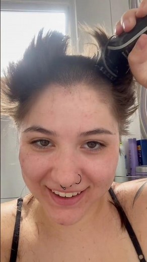 Very Long Hair Headshave With Me Self Headshave