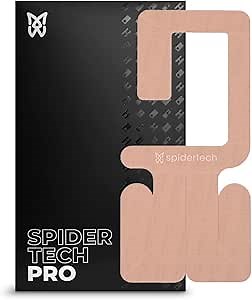 Spidertech Professional Pre-Cut Cotton Kinesiology Tape for Right Shoulder Support - for Athletes, Sports Physiotherapists, and Chiropractors, Pain Relief (Gentle, 4 Pack)