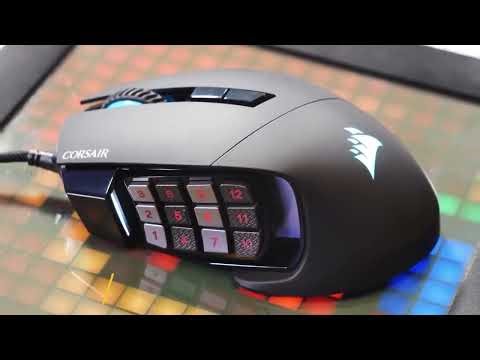 Corsair Scimitar RGB Elite 🔥 The Ultimate MMO Gaming Mouse? Full Hands-On Review 🎮