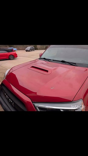 2019 Toyota 4Runner TRD. Getting paint back to factory specs on hood repair. | Oconee Collision
