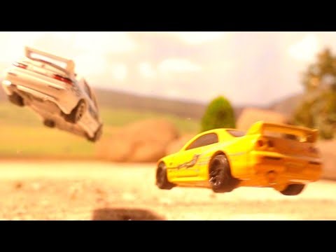 1/64 Scale Hot Wheels Fast & Furious Action Crashes - Super Slow Motion 1000 Fps