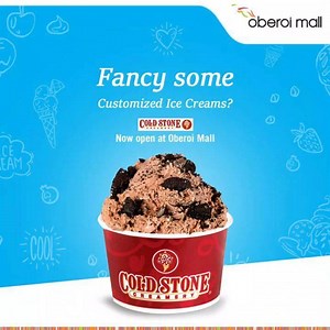 Here to satisfy all your sweet cravings! Head over to the newly opened Cold Stone Creamery store at #OberoiMall and create your own customized ice creams! #Coldstone #Icecream #GoodTimesAtOberoiMall | Oberoi Mall