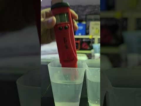 Calibration of Hanna pH meter, HI 98128