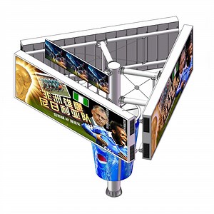 [Hot Item] Highway Column Unipole Advertising Billboard Display