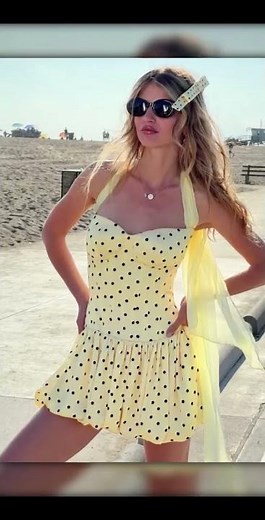 🤩 The Elegant Strapless Polka Dot Bubble Mini Dress