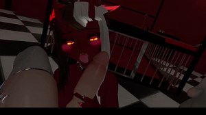 VRChat Dungeon Devil having fun time with master~ Twitter 50&plus; follower special&excl;&excl;