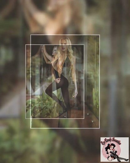 Striking & Sexy Plunge Sheer Bodystocking