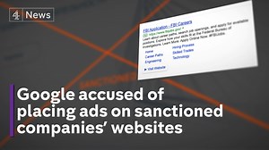 1.9K views · 12 reactions | Google accused of placing adverts on adult entertainment and sanctioned companies' websites | Channel 4 News | Facebook